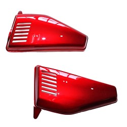 Tapas laterales roja para motocicleta FT125 Sayto