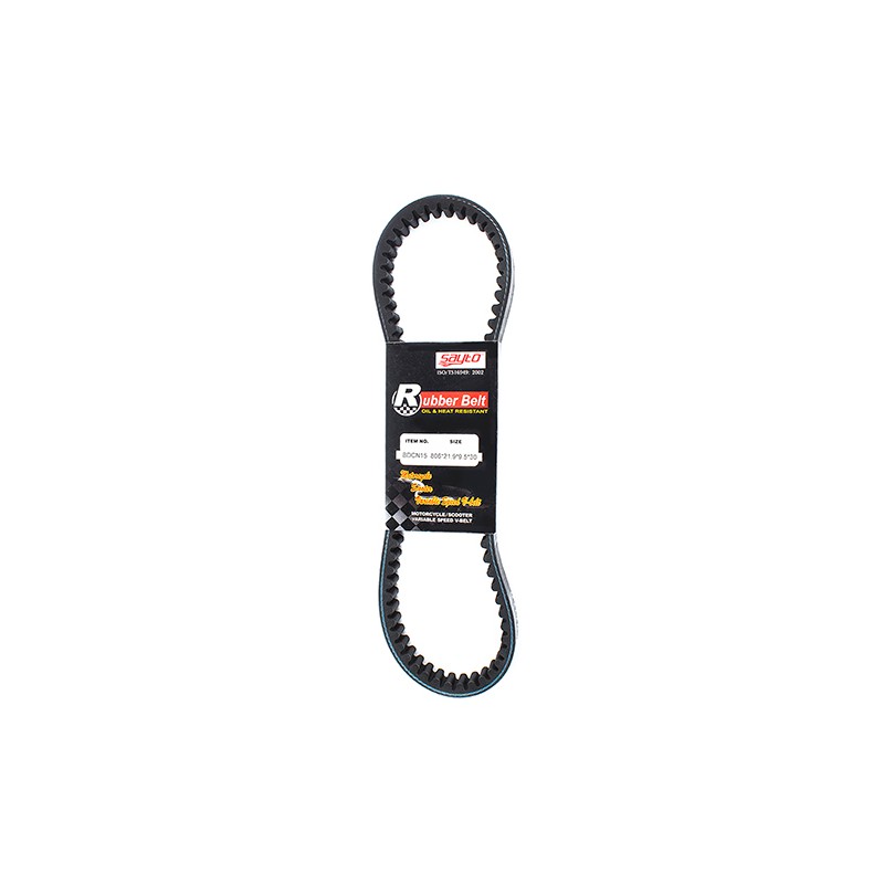 Banda dentada para motocicleta Bws 125 806x22x30