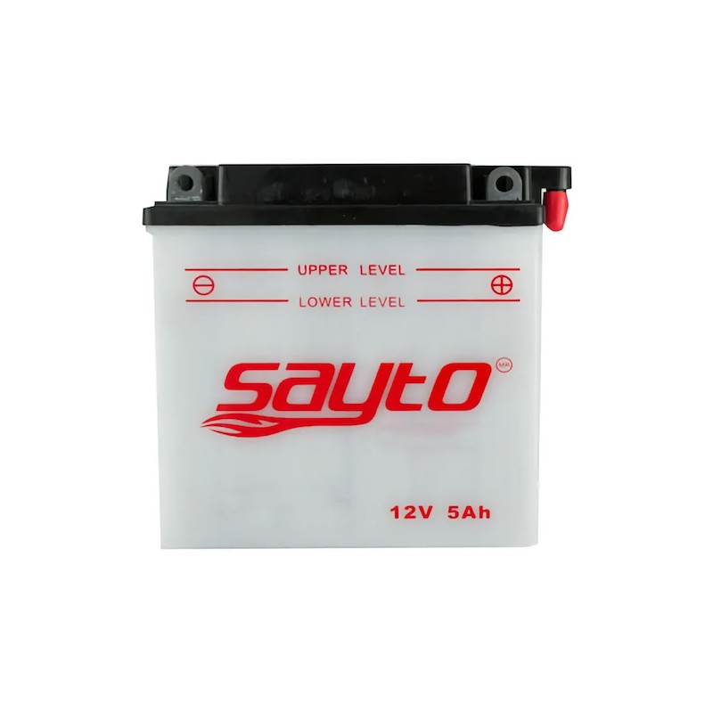 Bateria para motocicleta 12N9-3B con acido Sayto