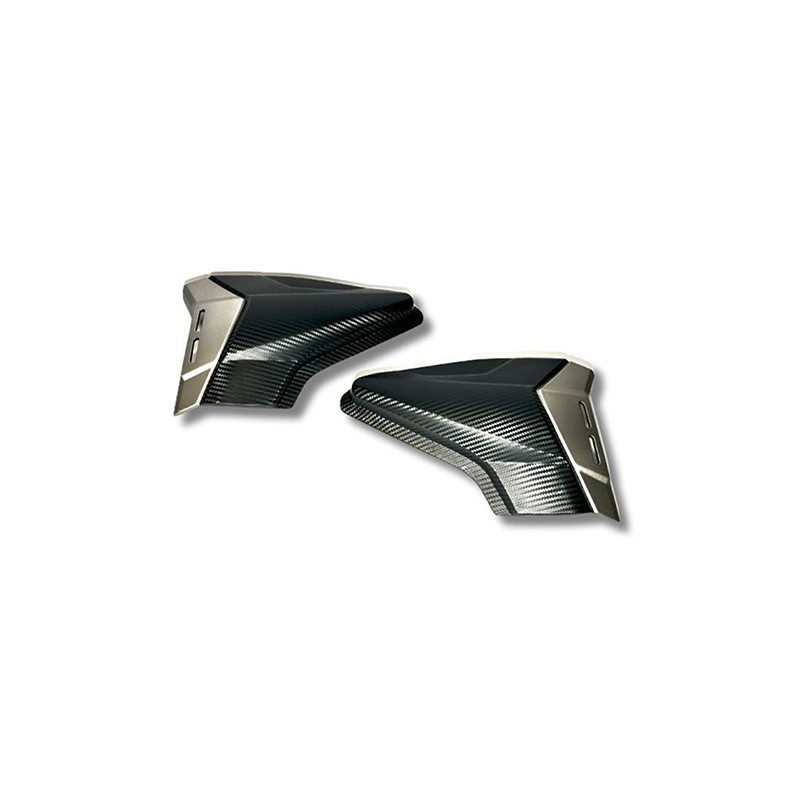 Cubiertas Laterales Negro Gris Grafito para motocicleta lithium 150 4.0