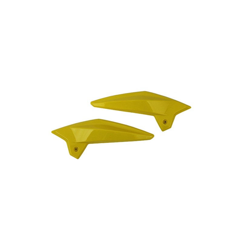 Cubiertas laterales de faro para motocicleta amarillo para motocicleta FT150TS