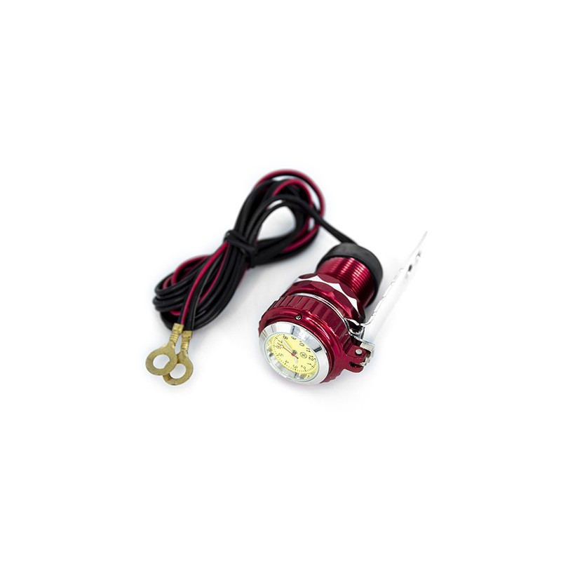 Cargador universal para motocicleta USB rojo Alessia