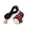 Cargador universal para motocicleta USB rojo Alessia