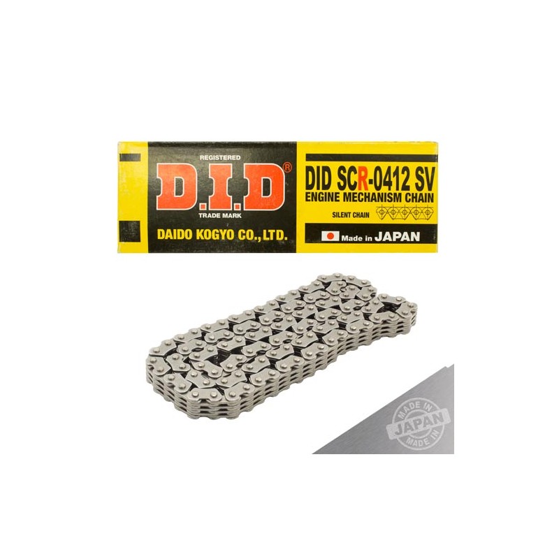 Cadena de distribucion para motocicleta SCR 0412 SV X 104 DID CRF250R