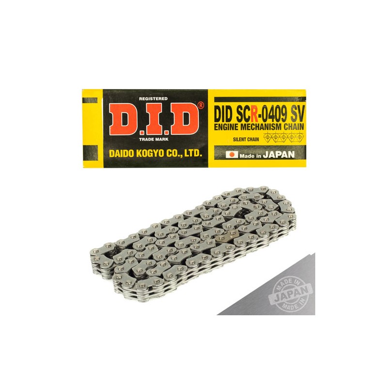 Cadena de distribucion para motocicleta SCR0409 SV x 126 DID XR250 Tornado