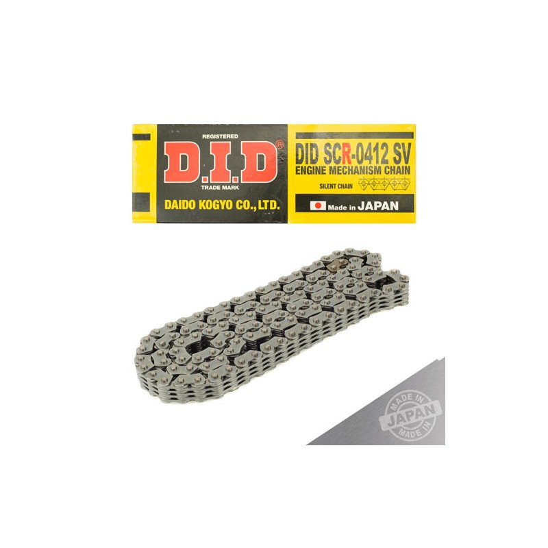 Cadena de distribucion silenciosa DID para motocicleta CBR - 600 (Cadena primaria) (4 placas x116)