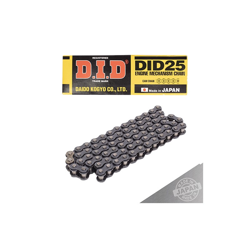 Cadena para motocicleta 25 X 76L DID (Cadena primaria Elite 80)