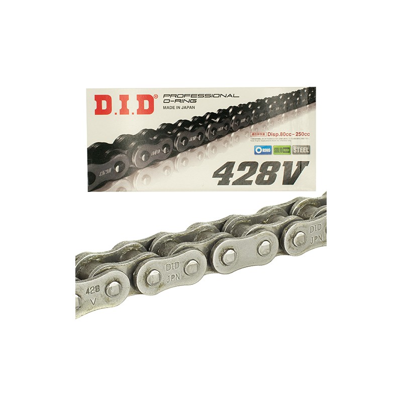 Cadena para motocicleta 428V x 132 DID O - Ring
