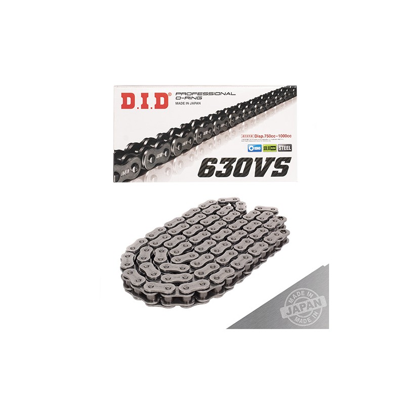 Cadena para motocicleta 630VS X 98 DID (Professional Oil Ring)