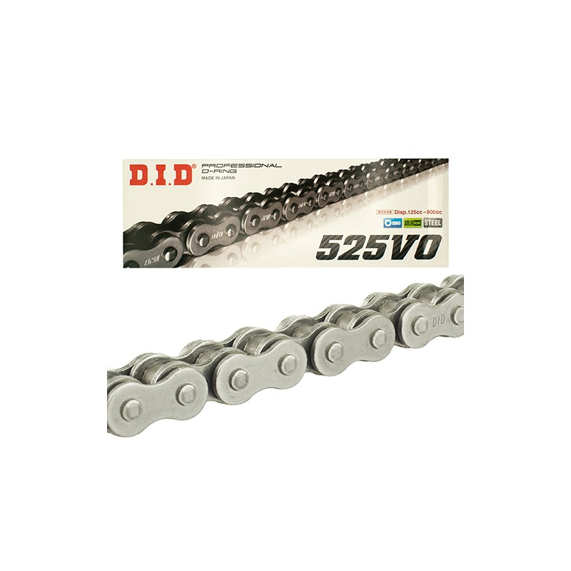 Cadena para motocicleta DID 525VOx130L (FB) (Oil Ring)