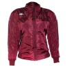 Chamarra para motociclista Bomber talla S roja Hebotech