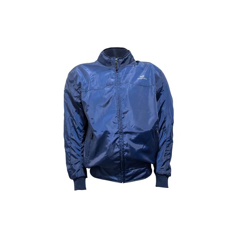 Chamarra para motociclista Bomber talla XL azul Hebotech
