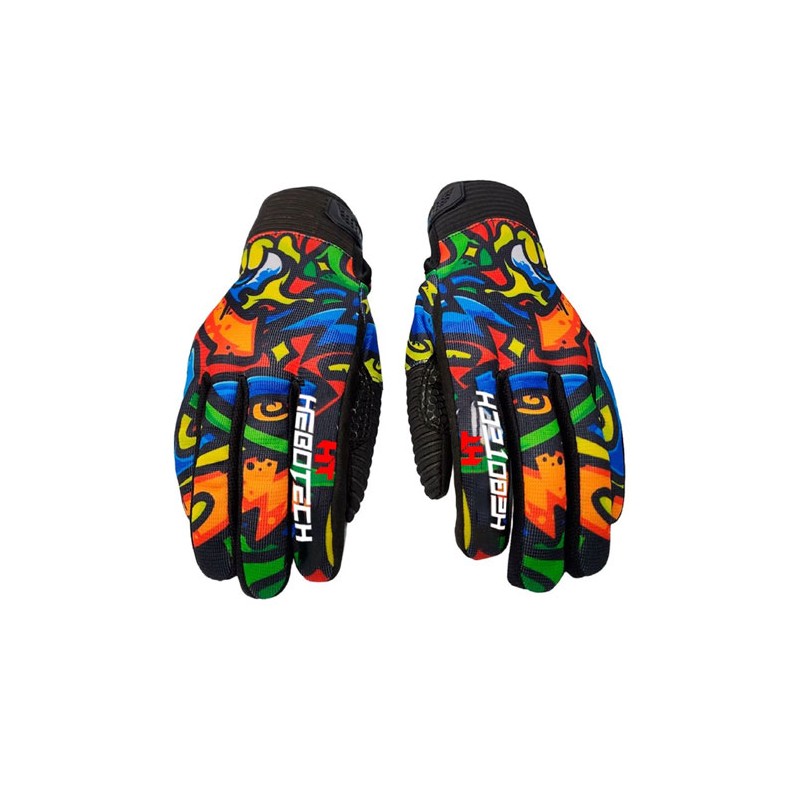 Guantes para motociclista Hebotech Zoom Talla XL