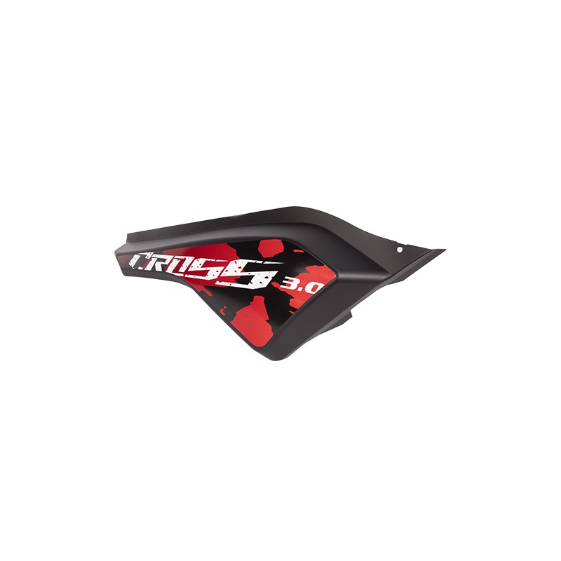 Cubierta lateral derecha azul mate para motocicleta Cross 3.0 175 Jiajue