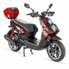 Motocicleta Jiajue Cross 175cc roja