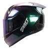 Casco para motociclista talla S cerrado Shaft Camaleon azul