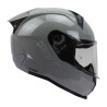 Casco para motociclista talla XL cerrado Shaft sh560 evo gris