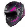 Casco para motociclista talla L integral Hawk solid B8 rosa flour matte Axxis