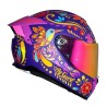 Casco para motociclista talla XL integral ¡Ay Güey! by Axxis Colinala hawk matte