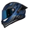 Cascos para motocicleta talla L cerrado Fenix ORK C7 azul matte Axxis