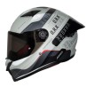 Cascos para motocicleta talla M cerrado Fenix ORK C2 gris matte Axxis
