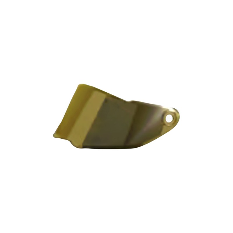 Mica para casco de motociclista hawk color dorado iridium v - 31 Axxis