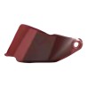 Mica para casco de motociclista hawk color rojo v - 31 Axxis