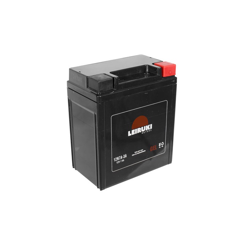 Bateria para motocicleta de gel 12N7A-3A Leiruki