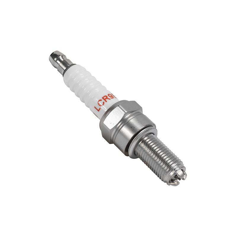 Bujia CR9E Triple electrodo para motocicleta Leiruki
