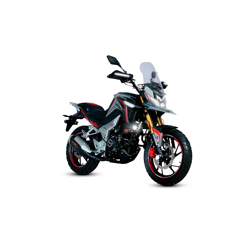 Motocicleta Vento Alpina 300 Negra Roja 2025